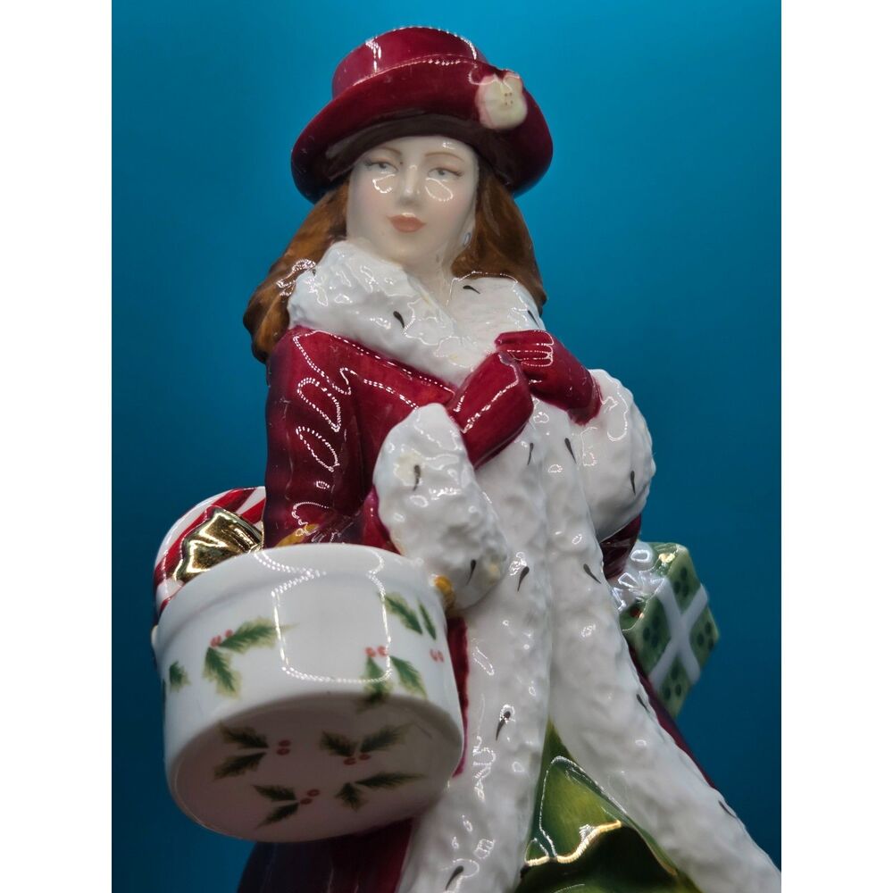 Royal Doulton Pretty Ladies Christmas Day Figurine 2010~ MIB COA HN5379